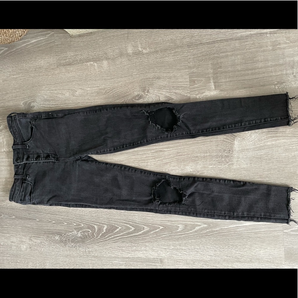 Abercrombie Simone High Rise Super Skinny Jeans